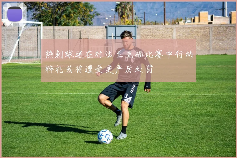 热刺球迷在对法兰克福比赛中行纳粹礼或将遭受更严厉处罚